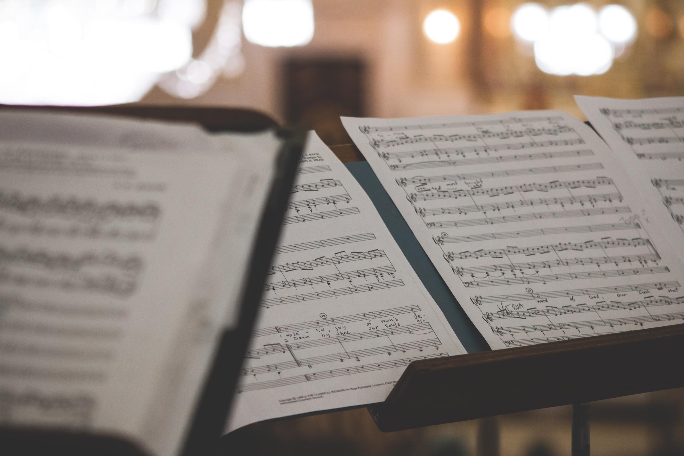 music stands